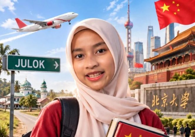 
					Dari Julok Menuju Tiongkok: Shilva Zohra Raih Beasiswa Penuh Kuliah Di China