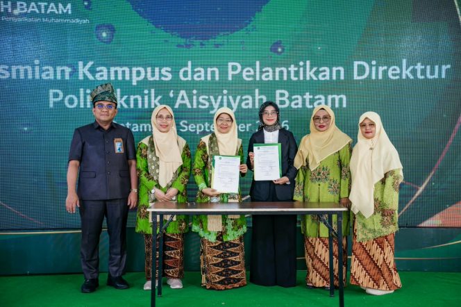 
					Politeknik ‘Aisyiyah Batam Resmi Berdiri, Susanna Dilantik sebagai Direktur