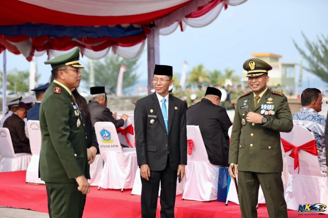 
					Amsakar Ikuti Upacara HUT ke-81 TNI, Perkuat Sinergi Jaga Keamanan dan Percepat Pembangunan
