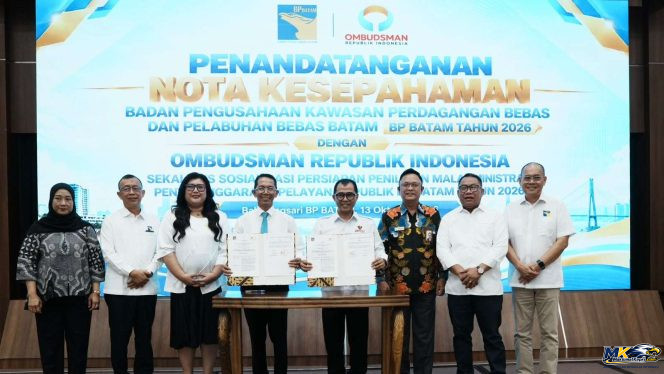 
					BP Batam dan Ombudsman RI Perkuat Pengawasan Pelayanan Publik