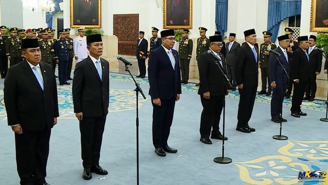
					Prabowo Lantik 7 Pejabat Baru di Kabinet Merah Putih